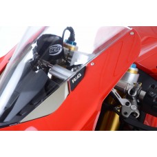R&G Racing Mirror Blanking Plates for Ducati Panigale V4 '17-18 & V4S '18-19